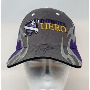 Signed Fast Jack Beckman Infinite Hero Hat Cap NHRA Drag Racing DSR Adjustable